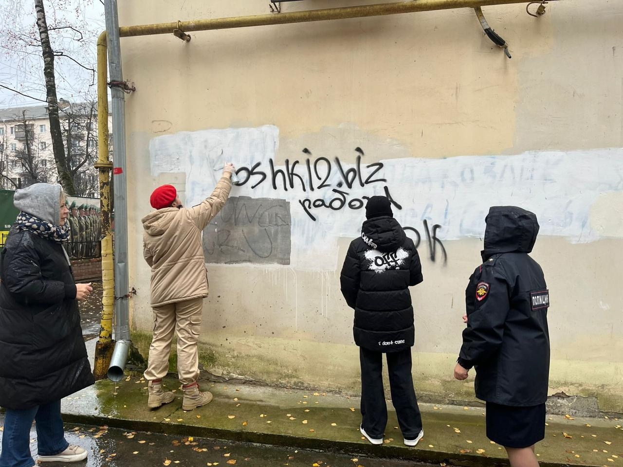 Полицейские зачистили здания Костромы