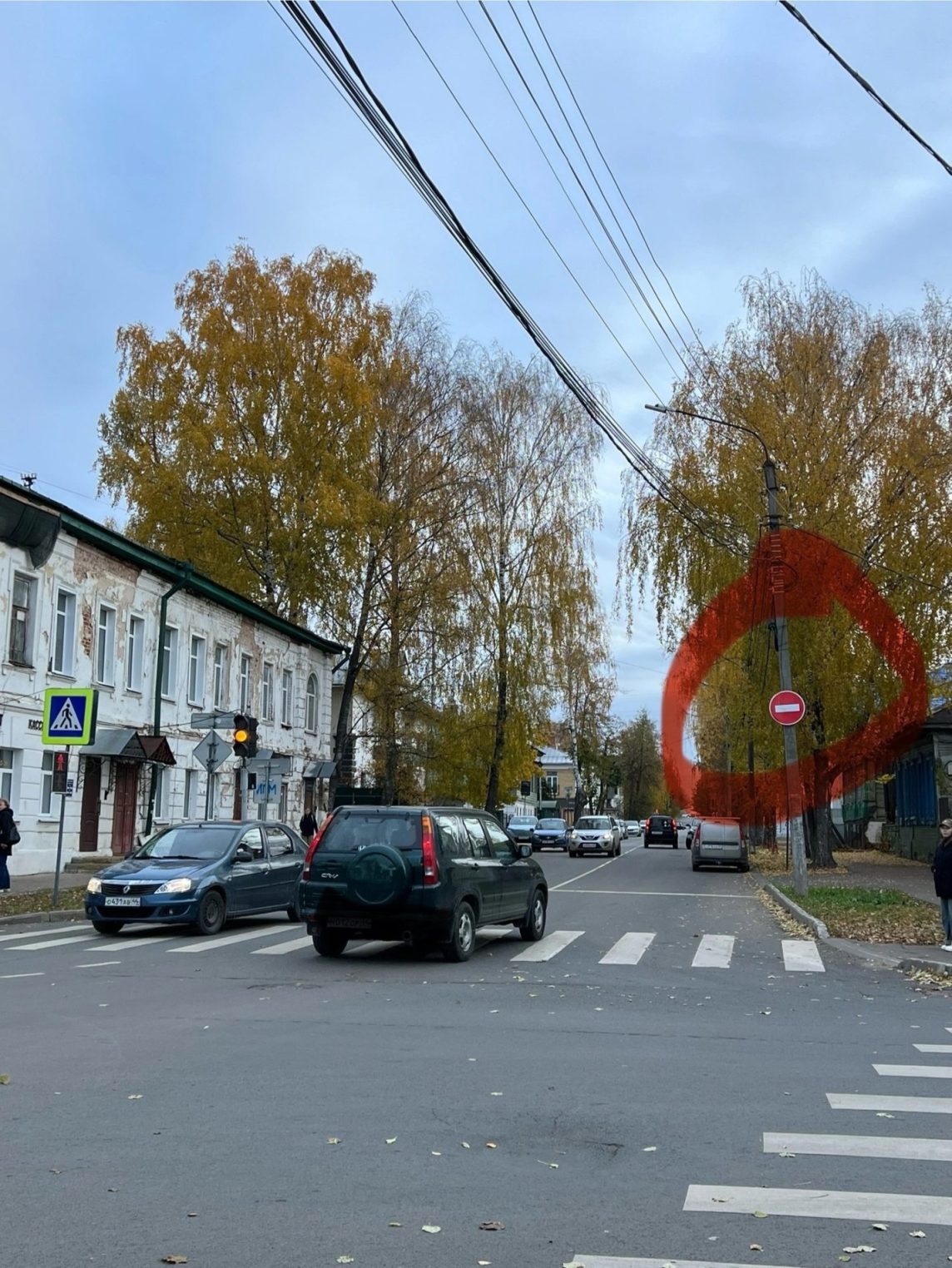 Схему движения изменили в центре Костромы