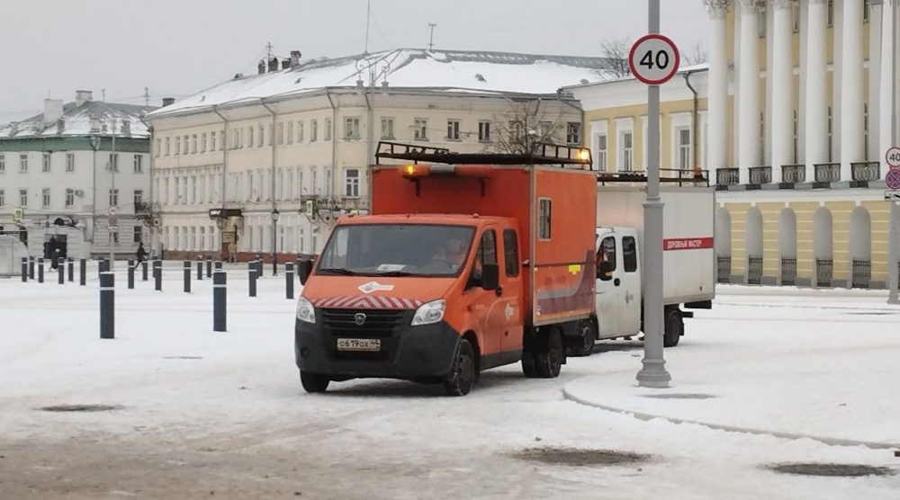 По Сусанинской площади Костромы открывается сквозное движение транспорта