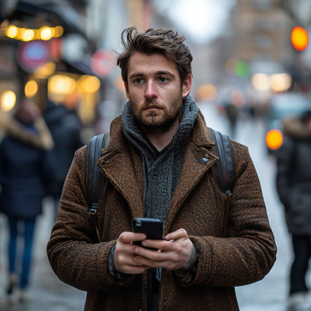 Рецидивист на бегу лишил костромича телефона