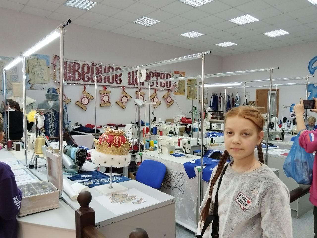 "Большая перемена" привела юную костромичку в объятия Деда Мороза