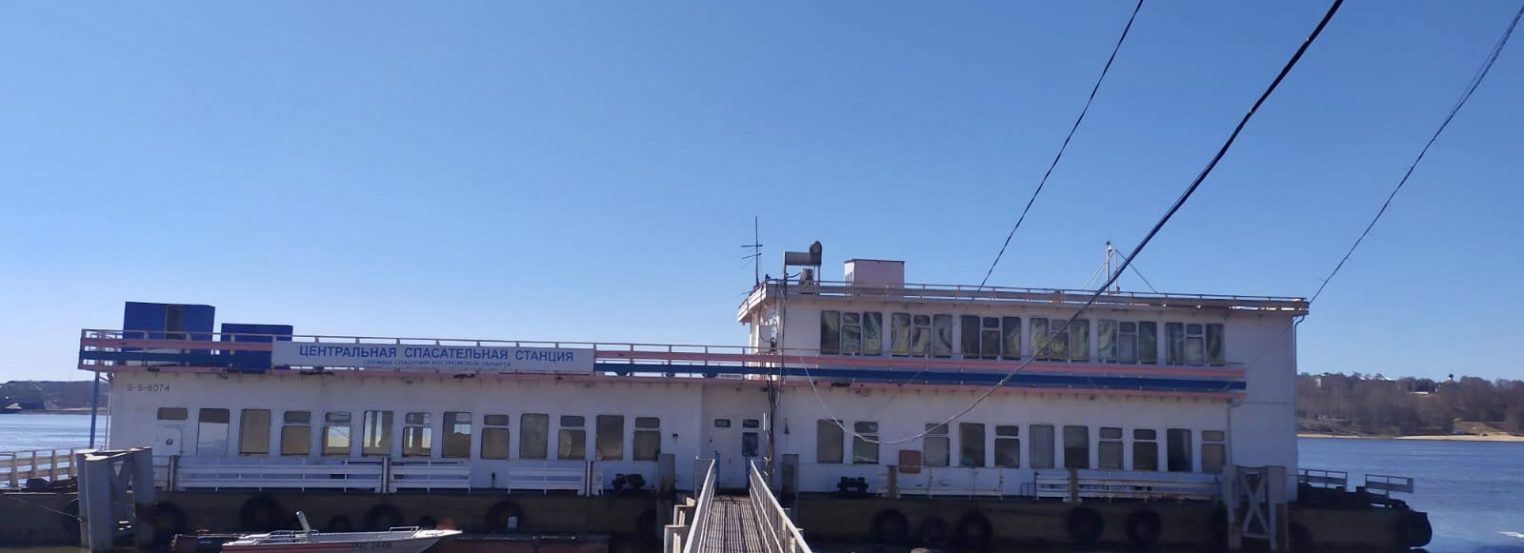 Старая спасательная станция снова поселилась на набережной в Костроме