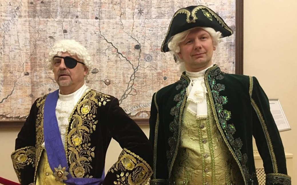 Глава штаб-квартиры РГО костромич Рябинцев сыграл графа Орлова в историческом ролике