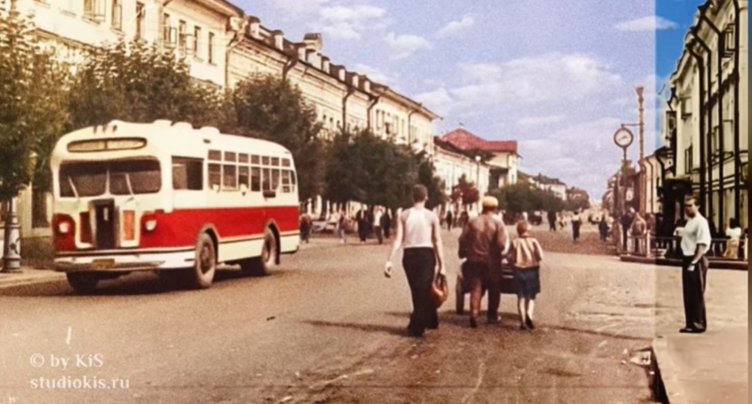Ожившие костромичи на фотографиях прошлого показали свою жизнь