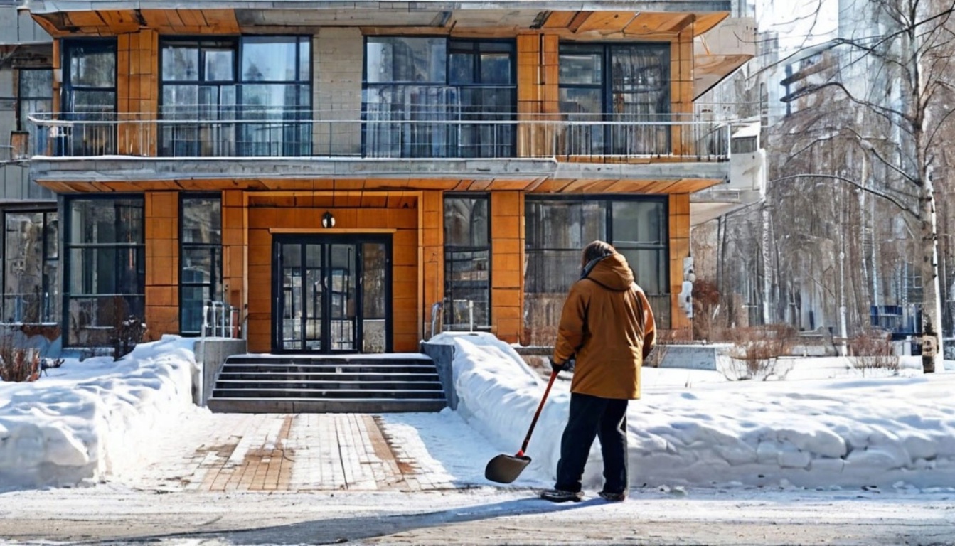 Большая лопата костромича сдружила соседей