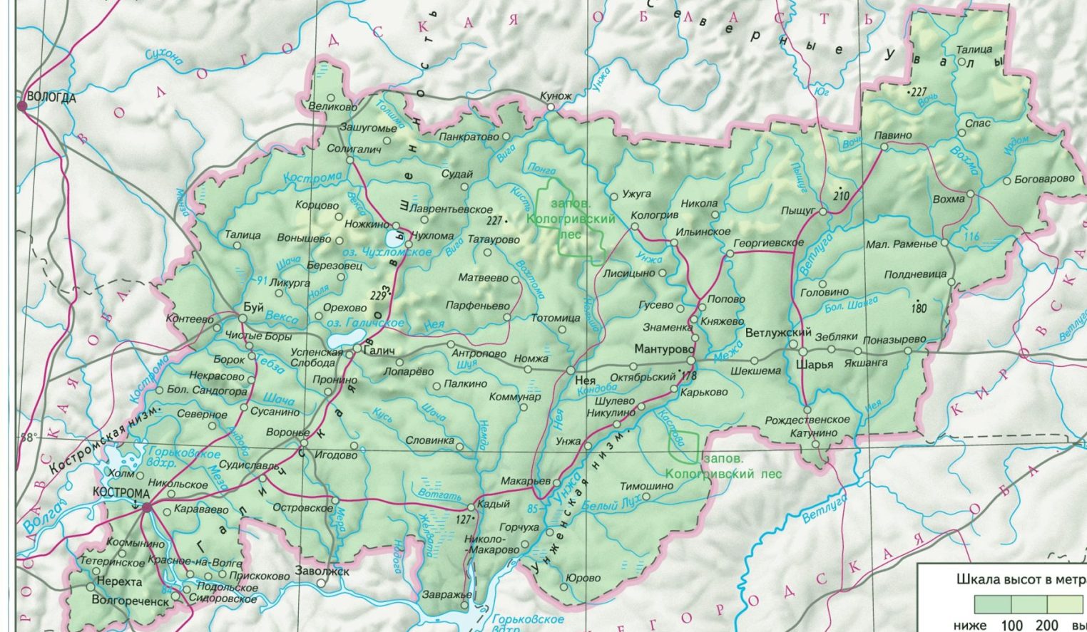 На восемь округов больше стало в Костромской области