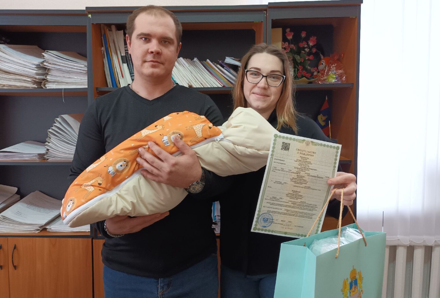 Четвертый ребенок в костромской семье стал самым ценным подарком на 8 марта