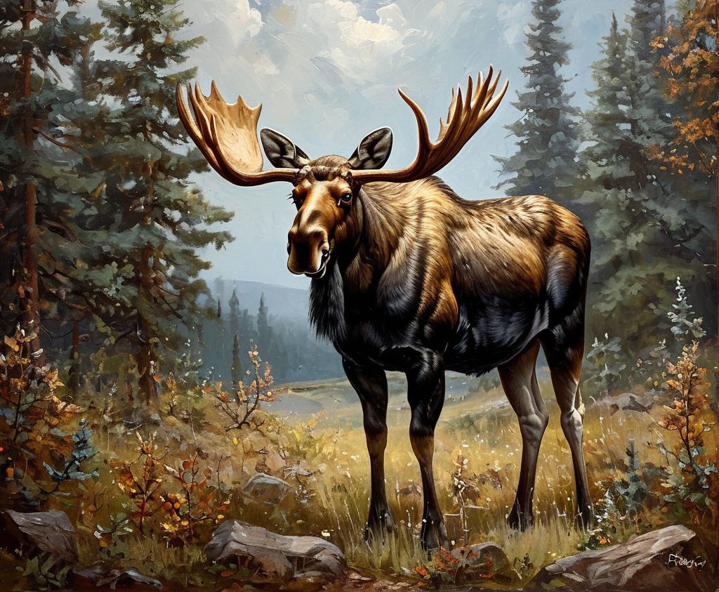 Опасность: лоси массово выходят на дороги Костромской области