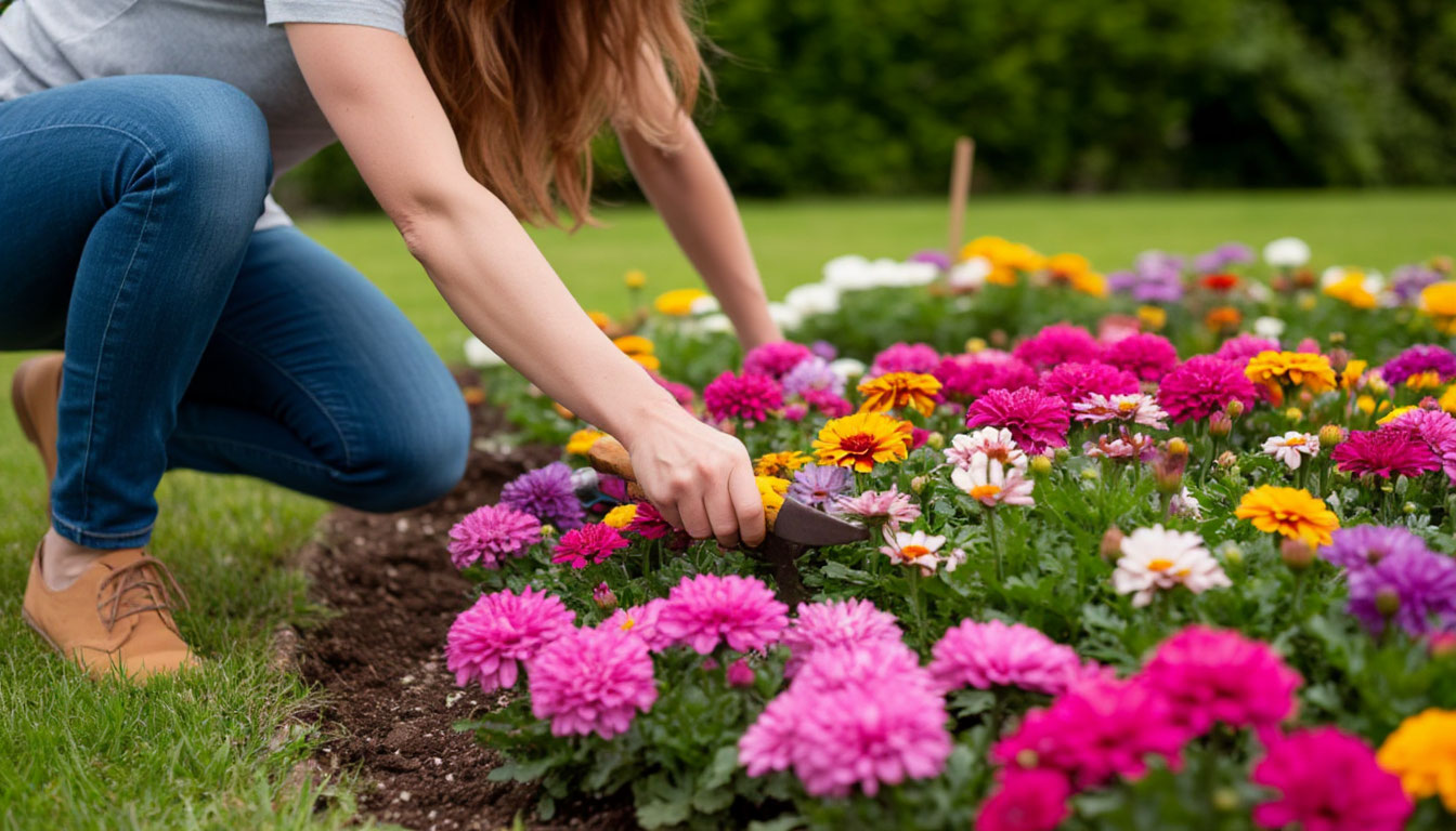 И не стыдно: приличные дамы воруют цветы с клумб в Костроме
