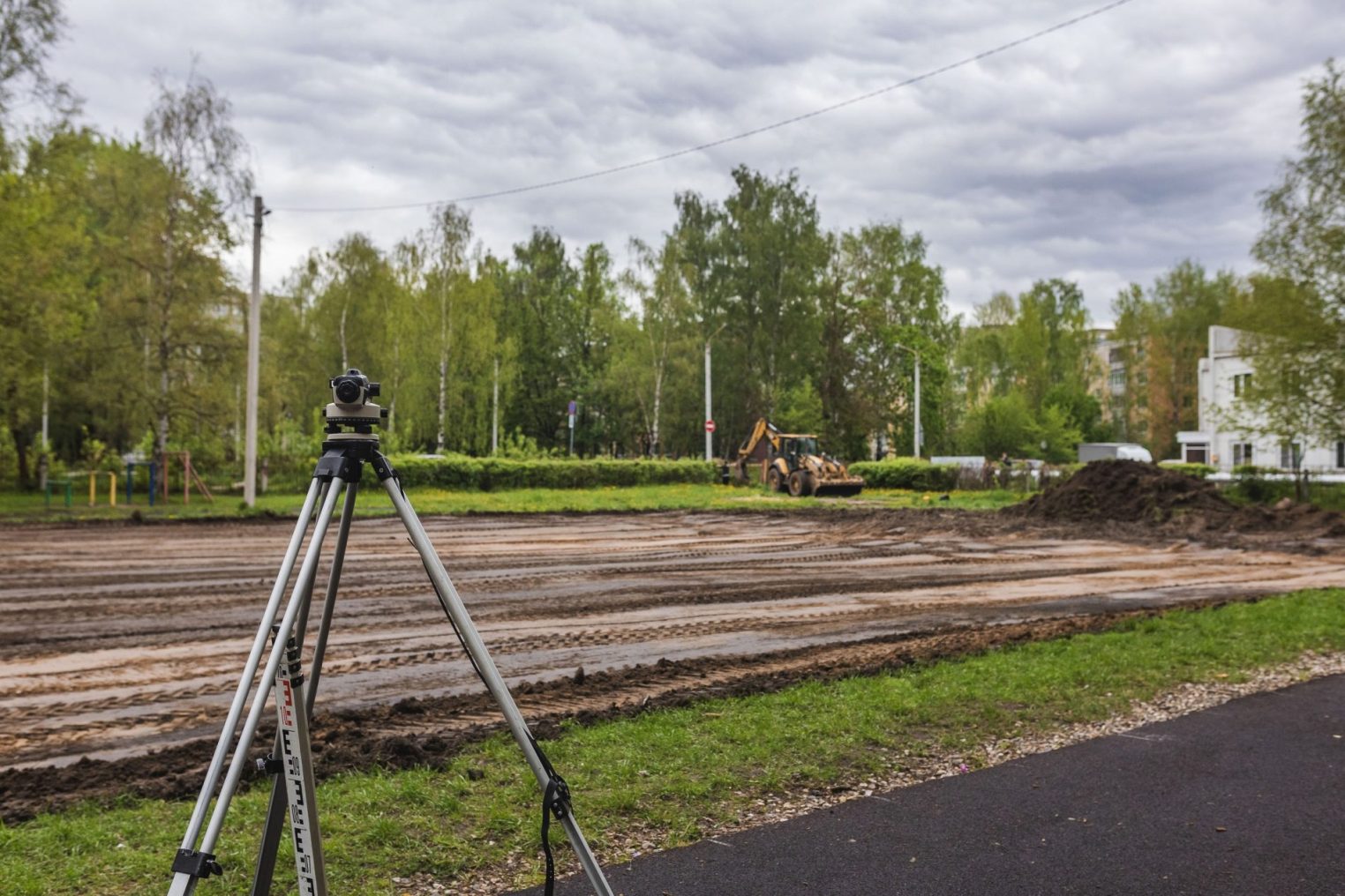 Стартовало строительство футбольных площадок от компании «НОВАТЭК»
