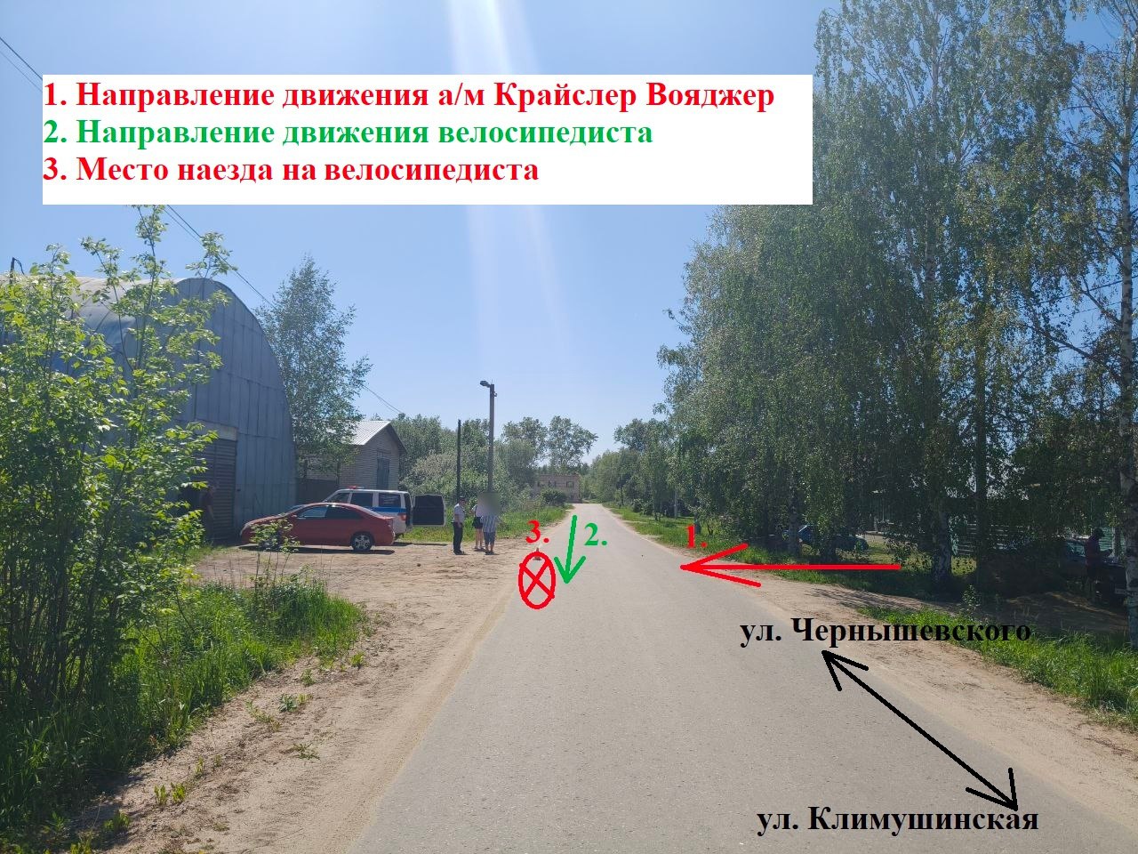 Пенсионерка-велосипедистка оказалась в шаге от больничной койки