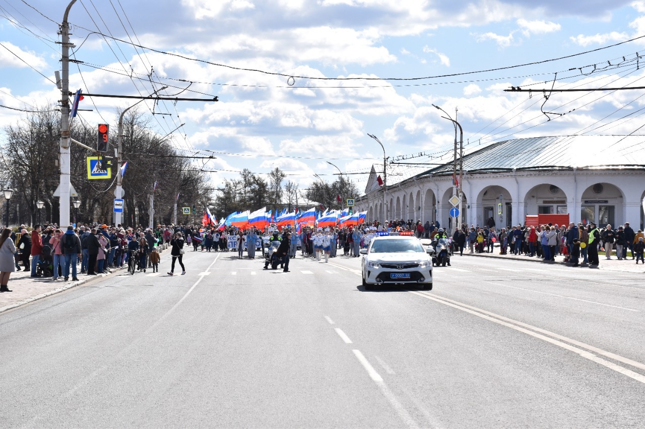 Как отмечали Первомай в Костроме в былые годы