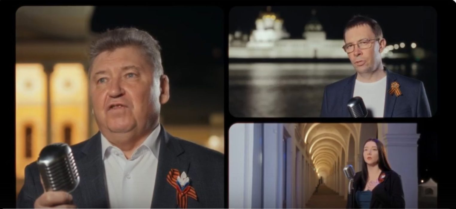 Известные люди Костромы записали совместный клип на песню "Темная ночь"