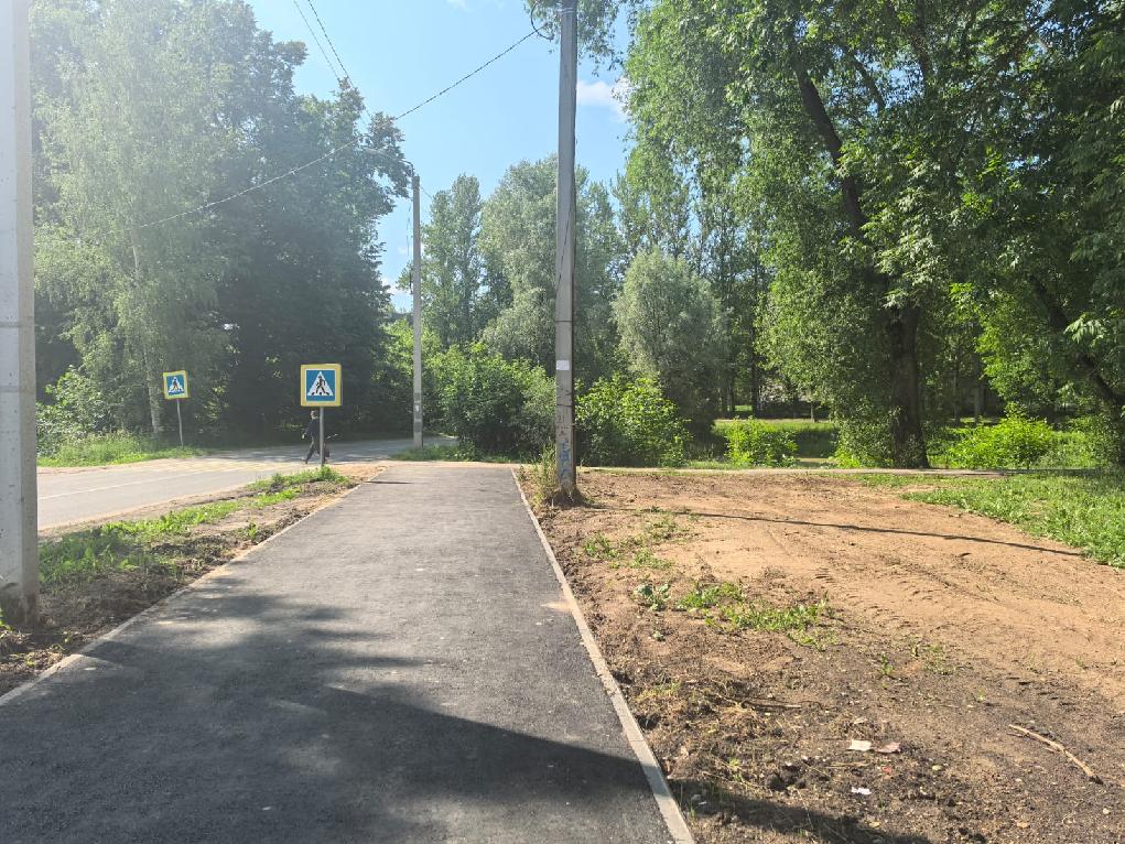 Жители костромского райцентра добились ремонта тротуаров