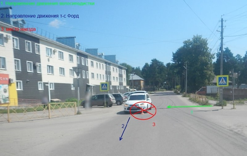 Костромичка на велосипеде попала в больницу после ДТП