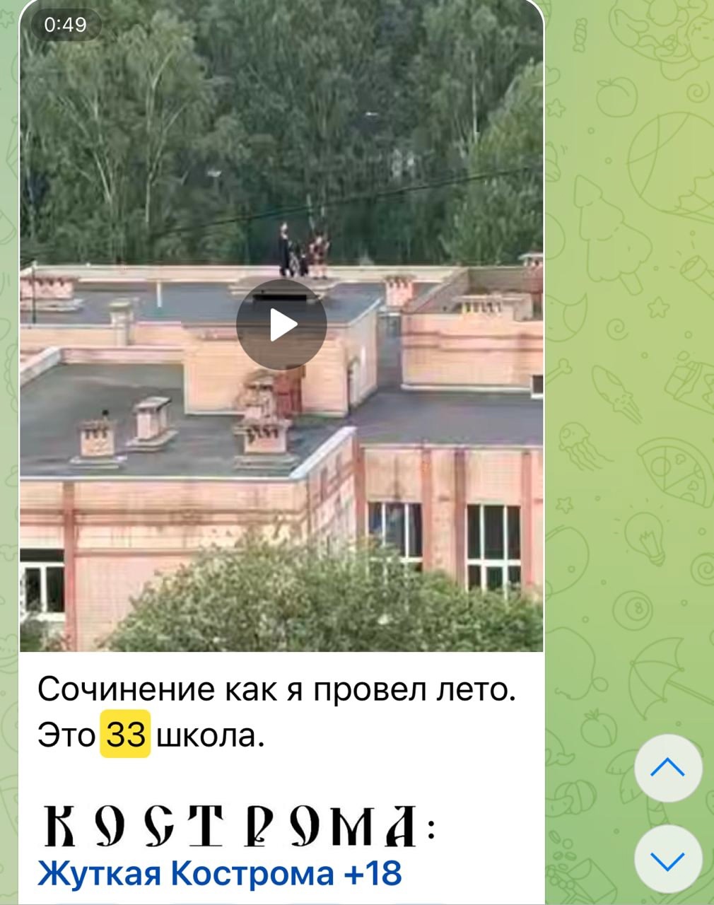 Опасный тренд: дети в Костроме развлекаются на крышах зданий