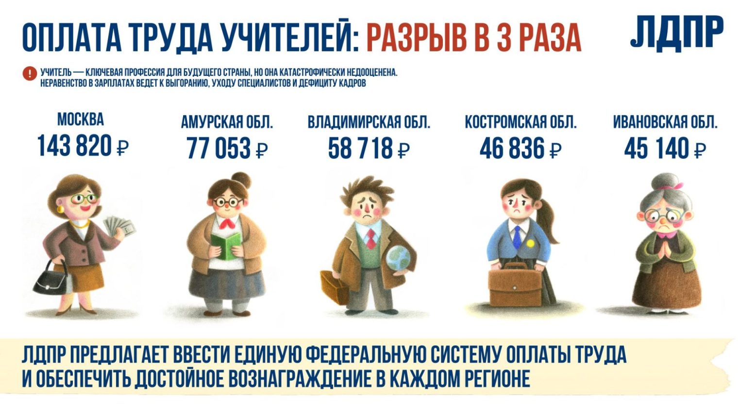 ЛДПР: Костромские школьники имеют право на столичный уровень образования