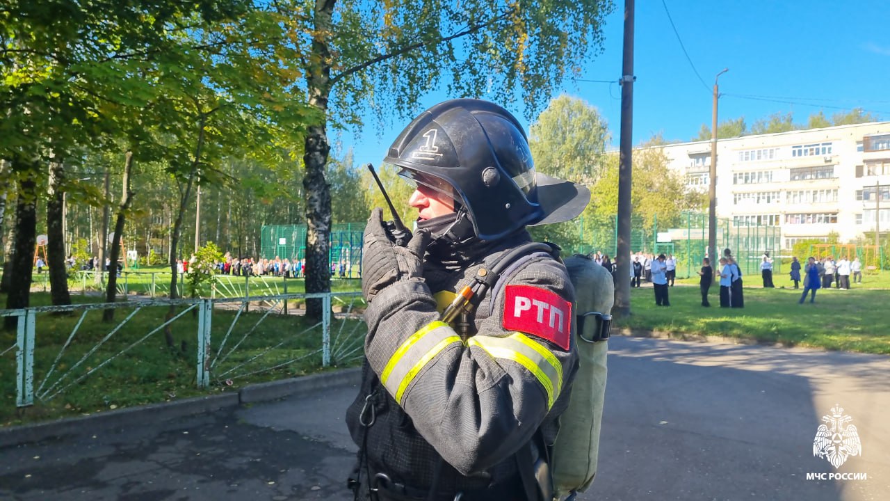 Детей из костромской гимназии распустили по домам из-за пожара