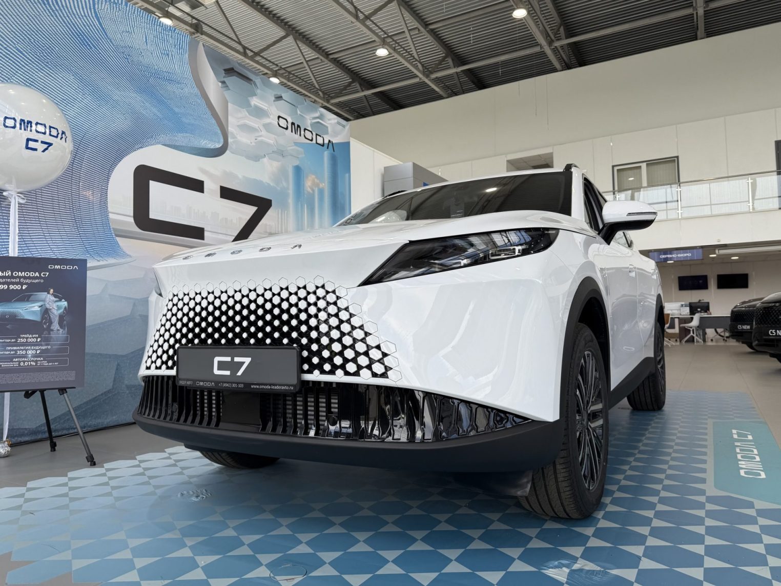 OMODA C7: интеллект, комфорт и энергия движения