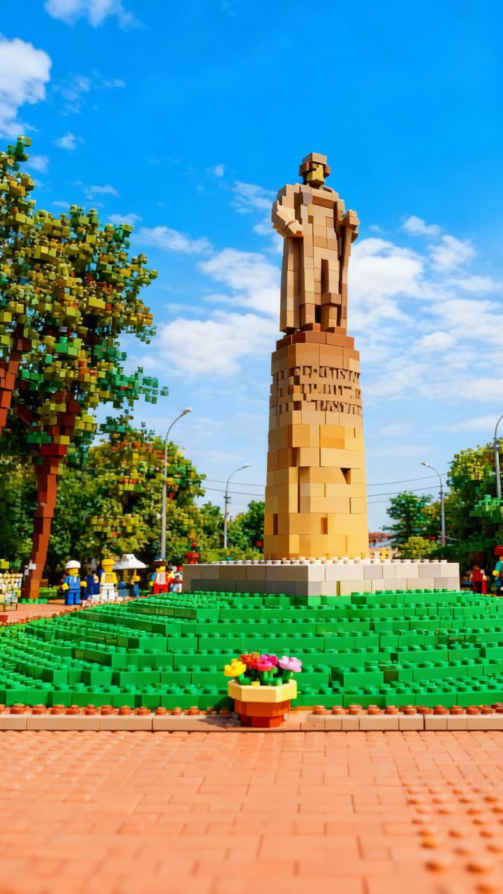 Нейросеть превратила Кострому в конструктор LEGO