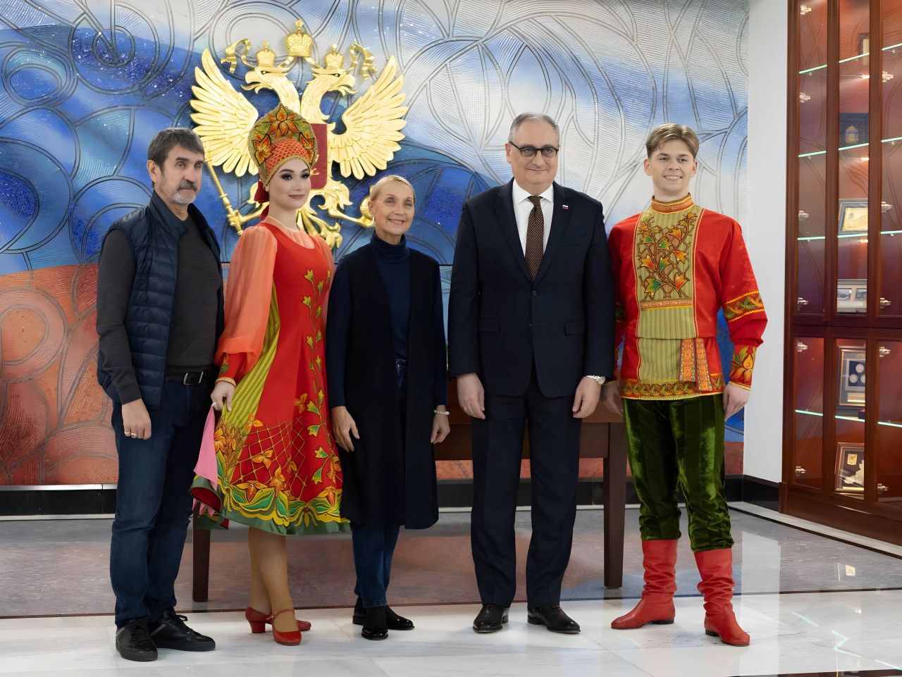 Балет "Кострома" подарил Китаю коллекцию костюмов древних славян