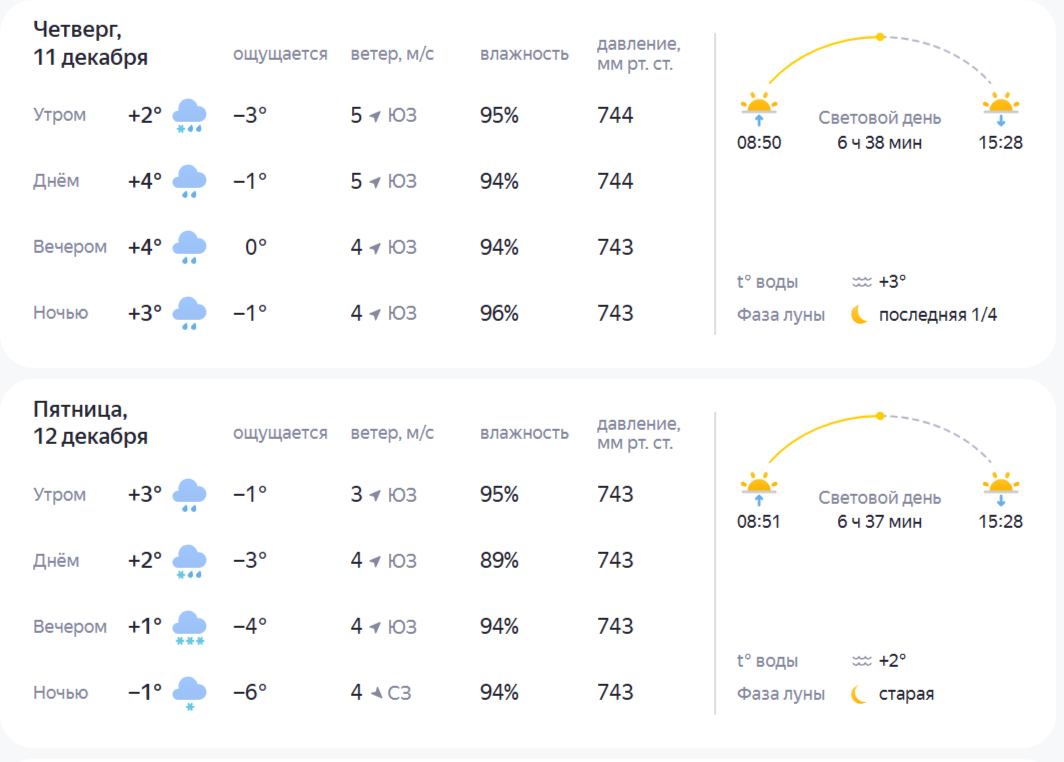 Прогноз погоды в Костроме: ждать ли костромичам декабрьского снега