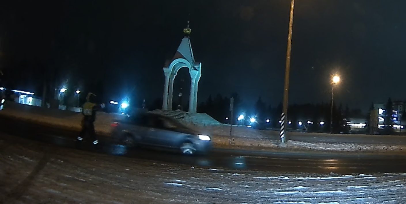 Хмельной лихач не смог скрыться от полиции в Костроме