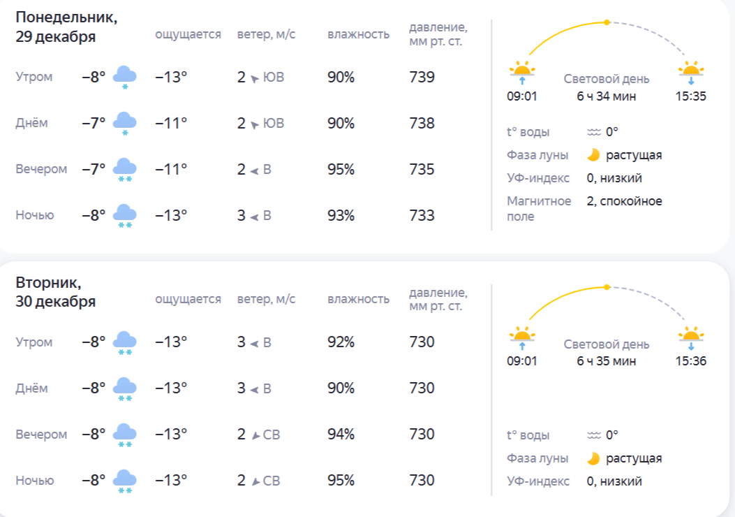Прогноз погоды: Кострому завалит снегом перед Новым годом