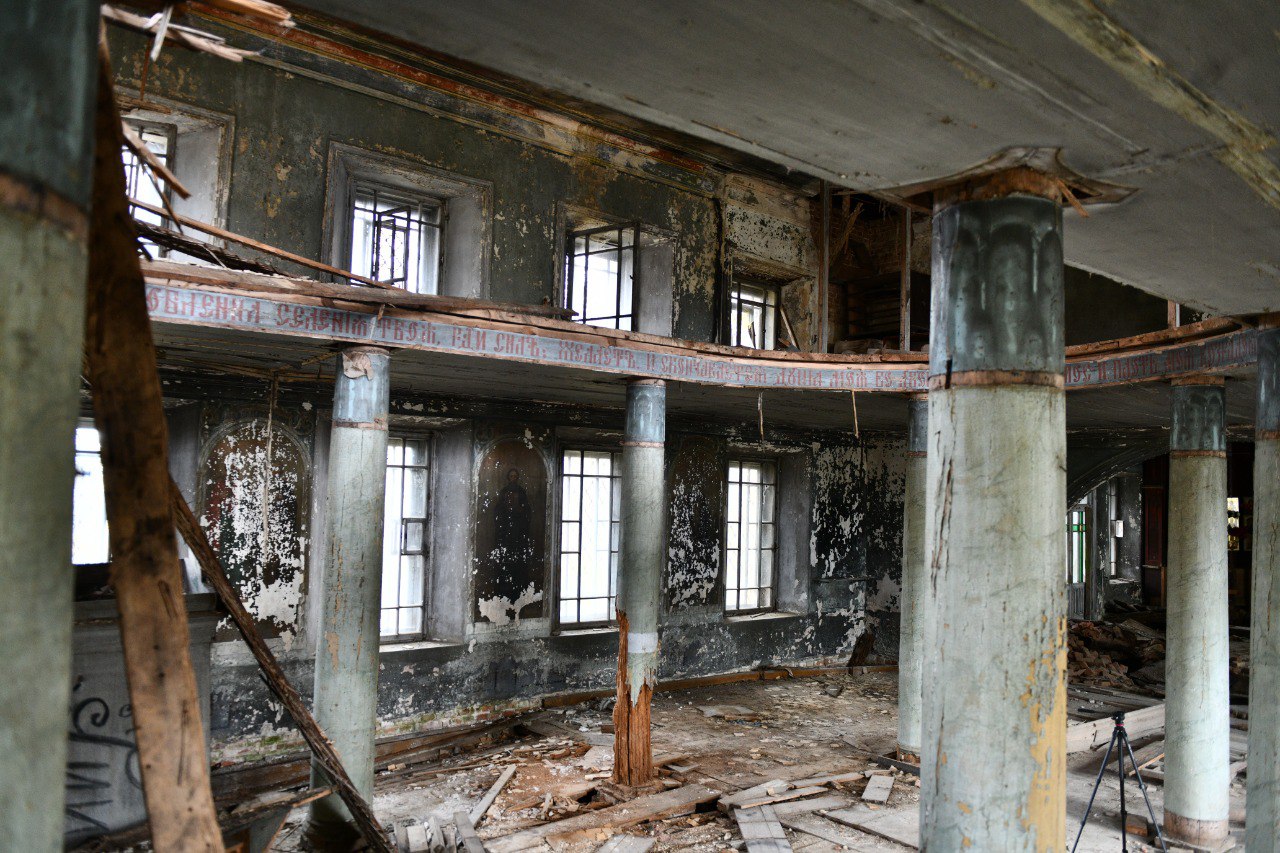 Под Костромой спасут от разрушения храм, созданный по образу Исаакиевского собора