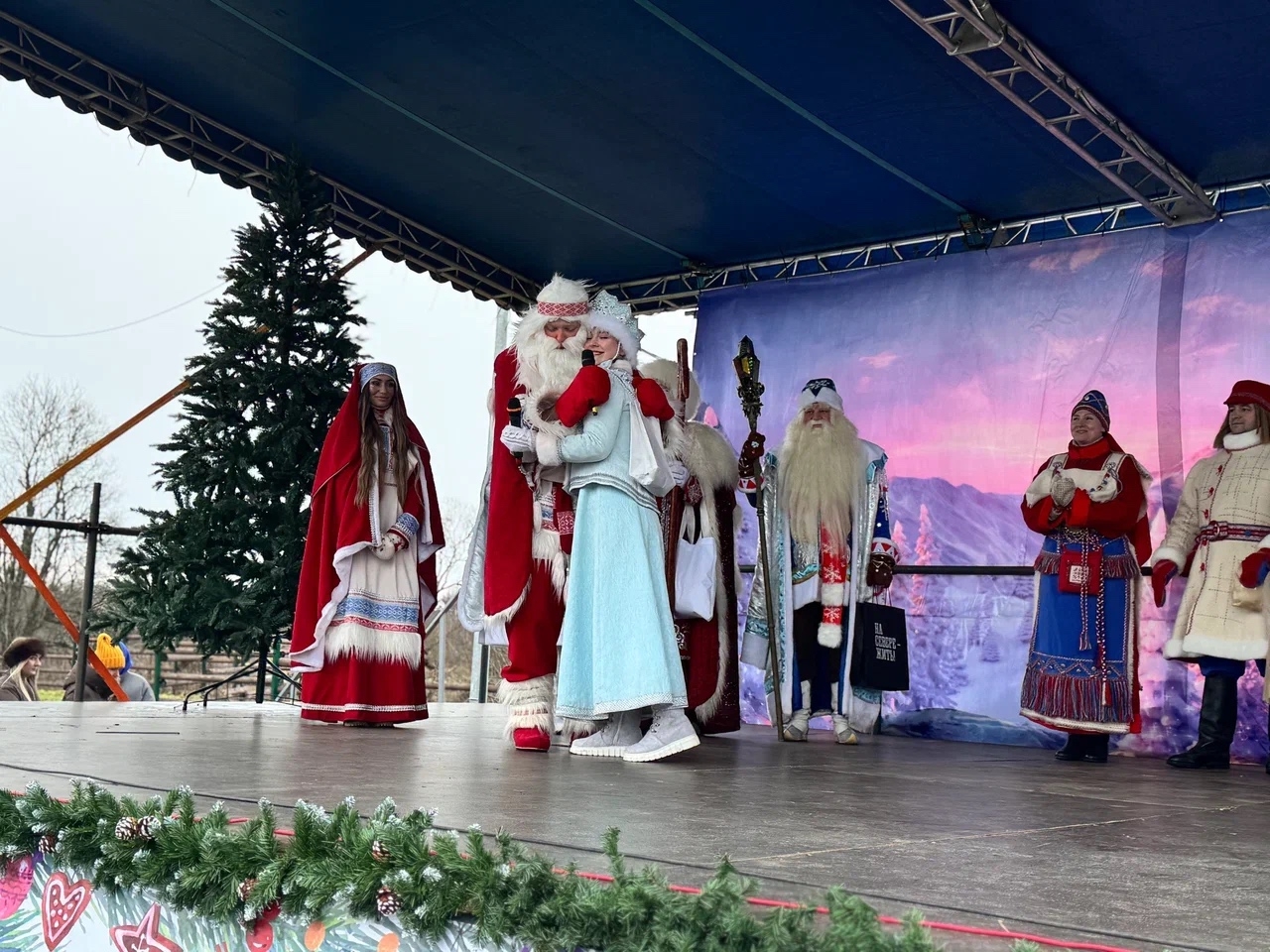 Костромская Снегурочка покорила Тверскую Карелию