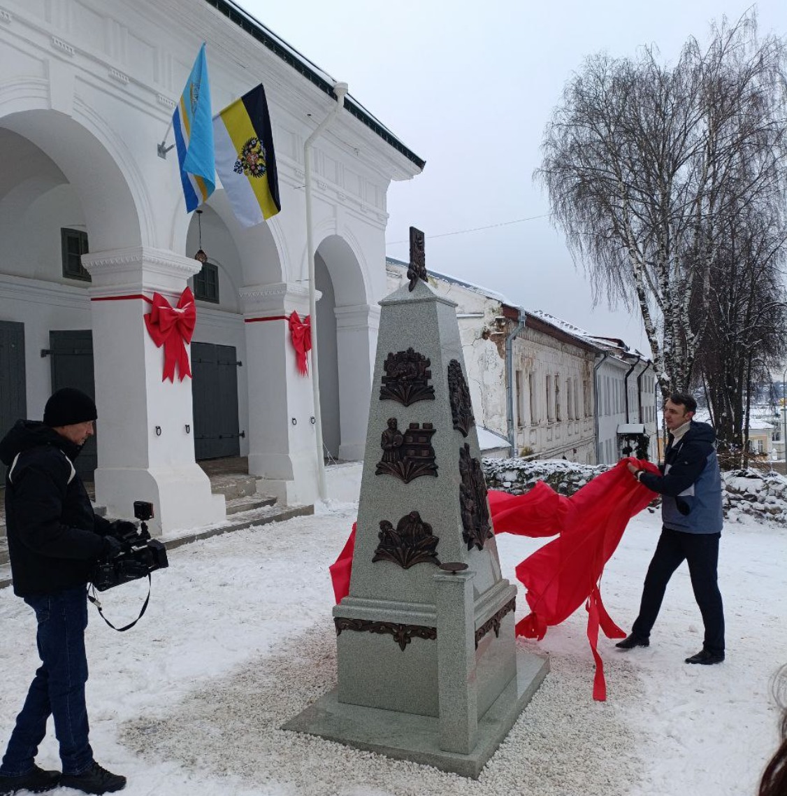 Говорящий памятник радует костромичей и туристов