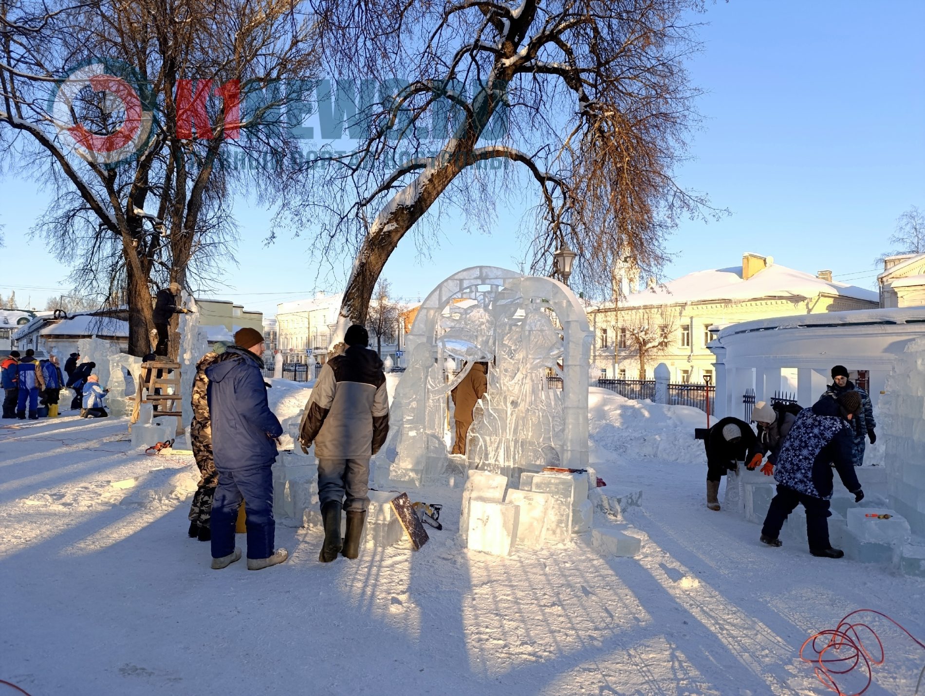 В Костроме оживает зимняя сказка