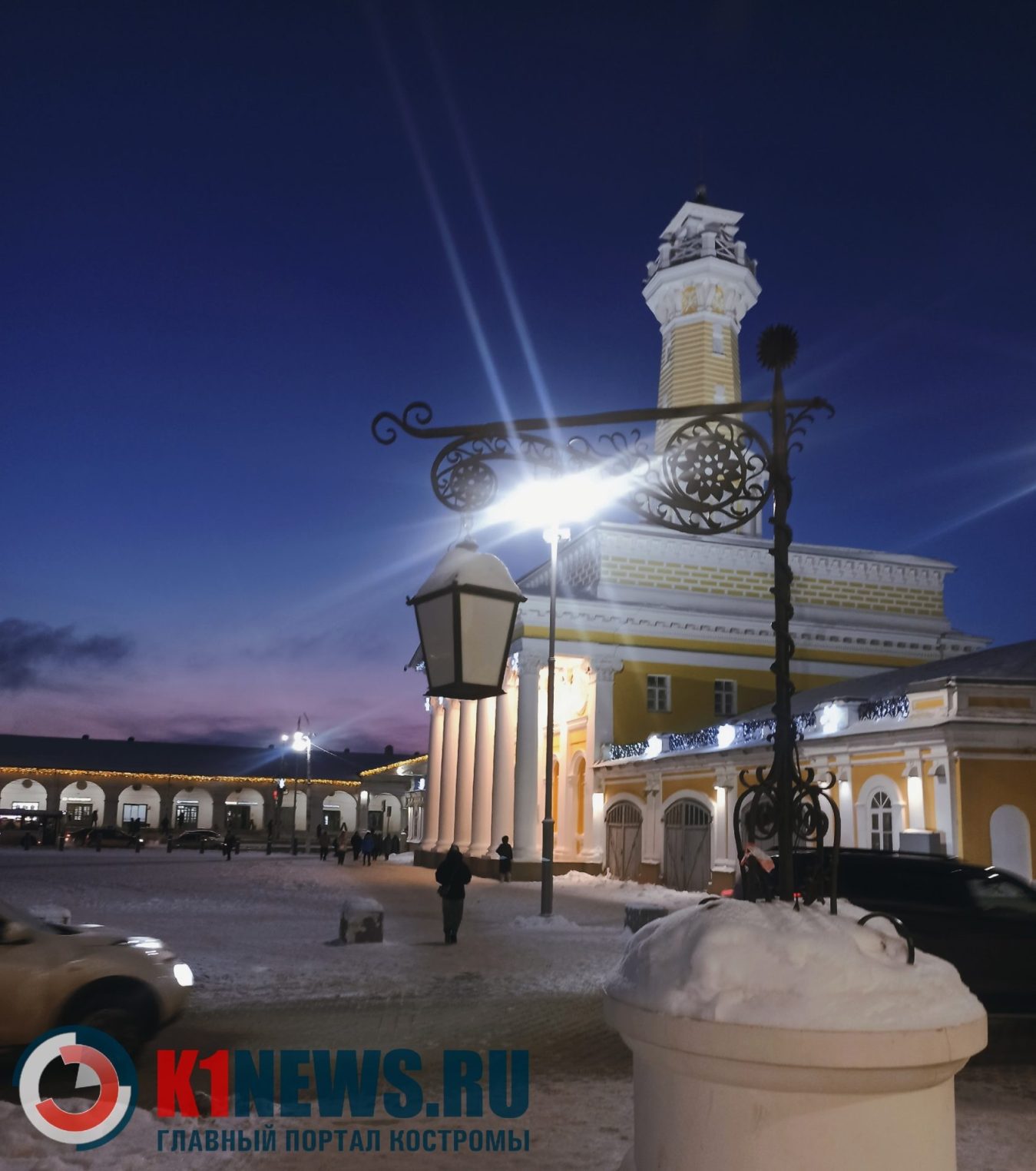 Селфи больше нет: пал известный во всем мире костромской фонарь