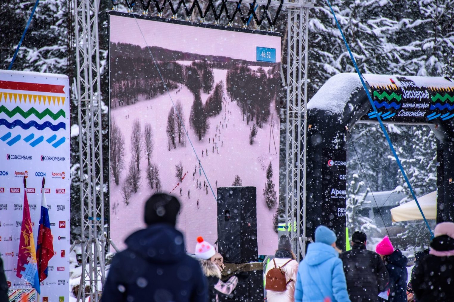 МТС построила цифровую инфраструктуру для трансляции лыжного марафона «Галичское Заозерье»