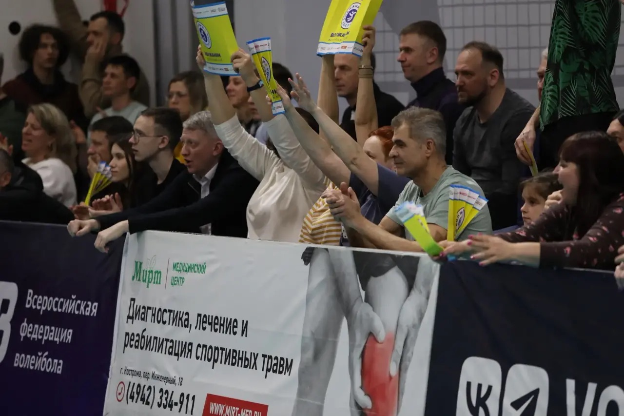 Костромичи впервые в истории взяли «золото» первенства России по волейболу