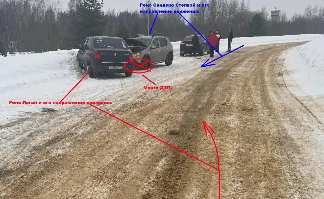 Подросток устроил ДТП на встречке под Костромой