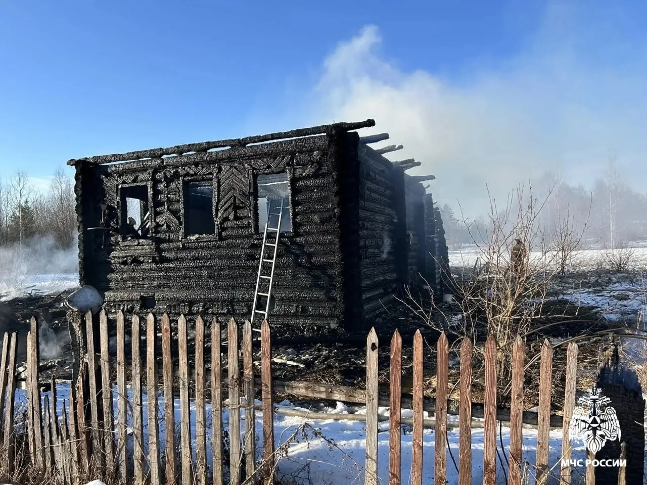 В Костромской области на месте пожара обнаружили тело