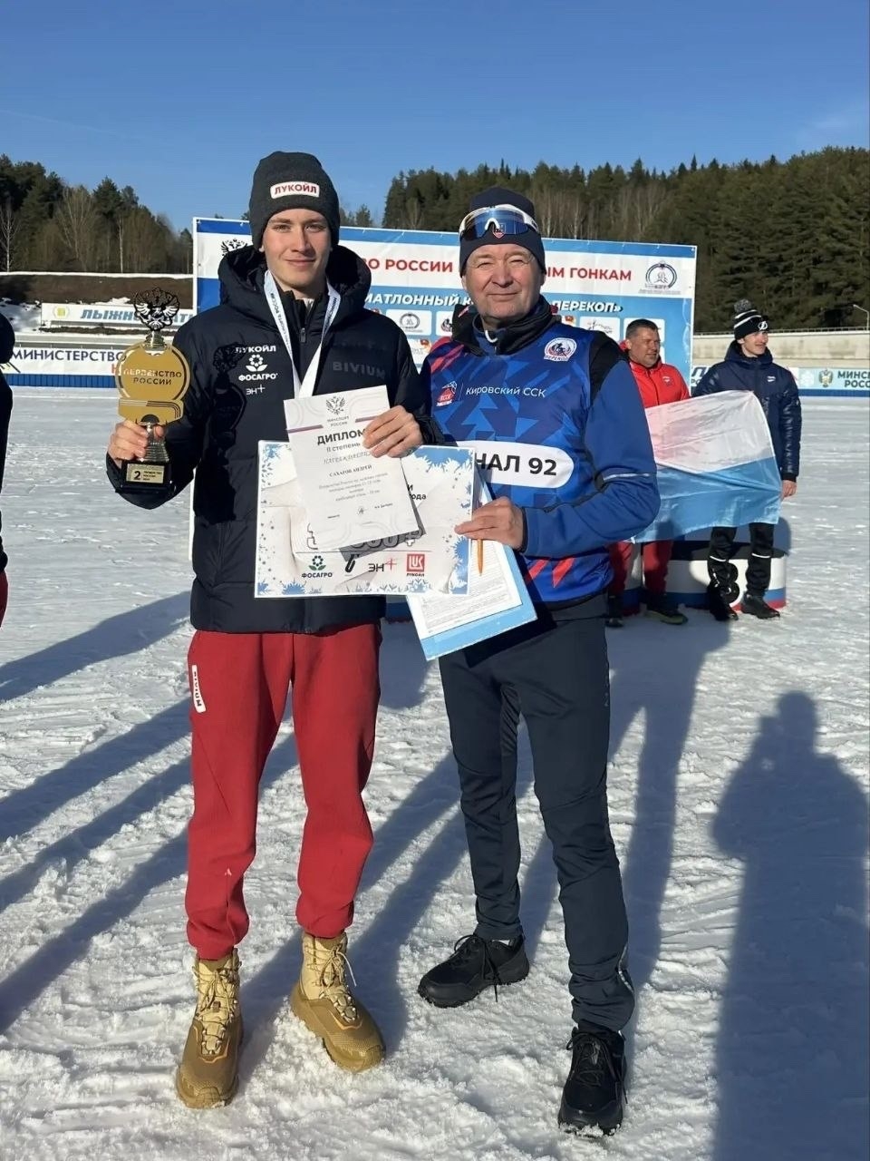 Костромской лыжник Андрей Сахаров завоевал серебро на Первенстве России