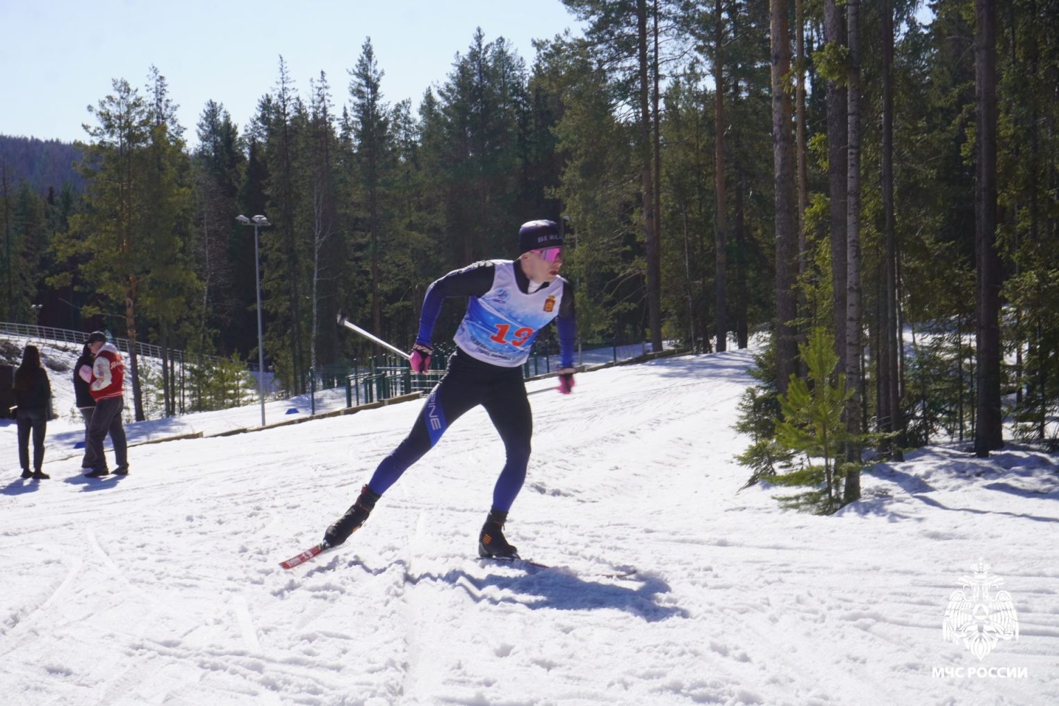 Пожарный из Нерехты Сергей Артамонов стал лучшим на всероссийской лыжне