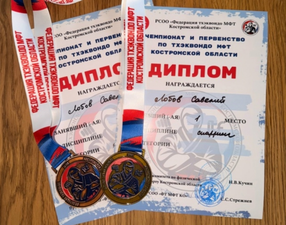 Кострома впервые провела чемпионат области по тхэквондо