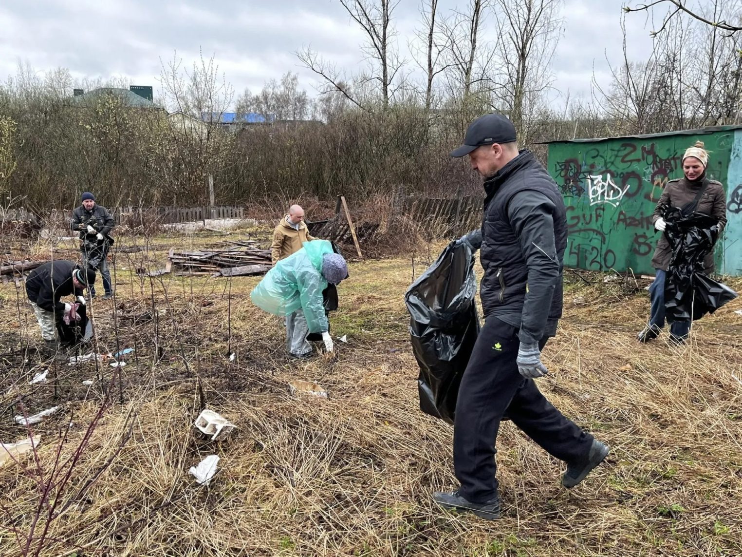 Неравнодушные костромичи усердно потрудились в выходные 