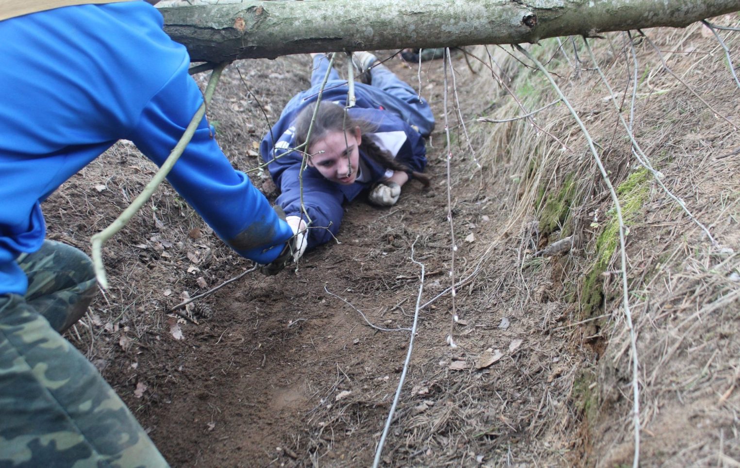 Юные костромичи борются за право носить голубой берет