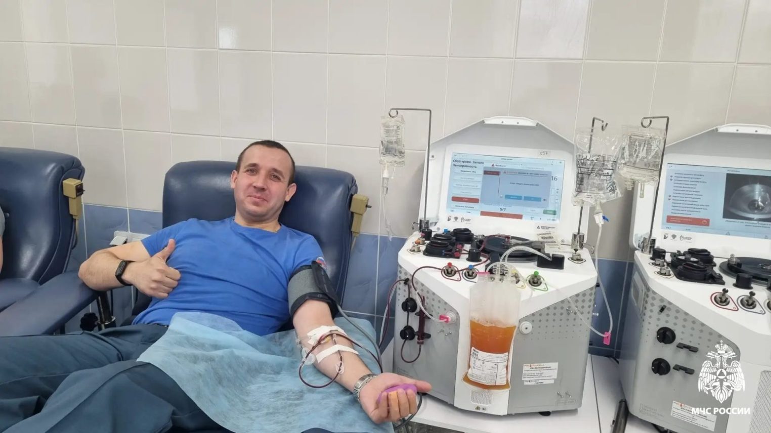 Костромские спасатели поделились с земляками кровью