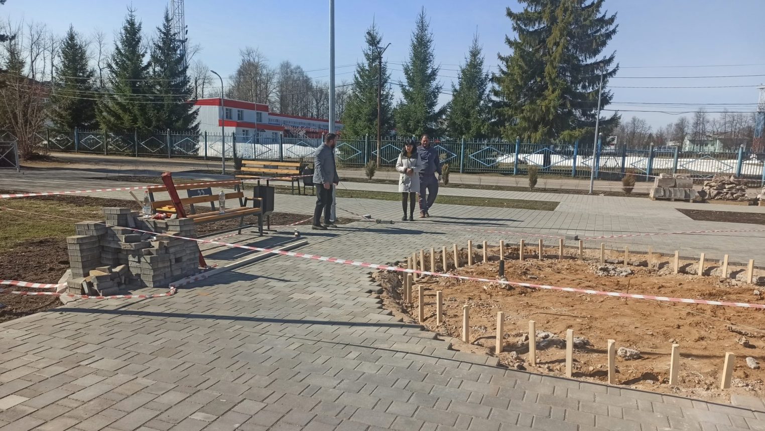 В Нерехте Костромской области в небо забьёт фонтан