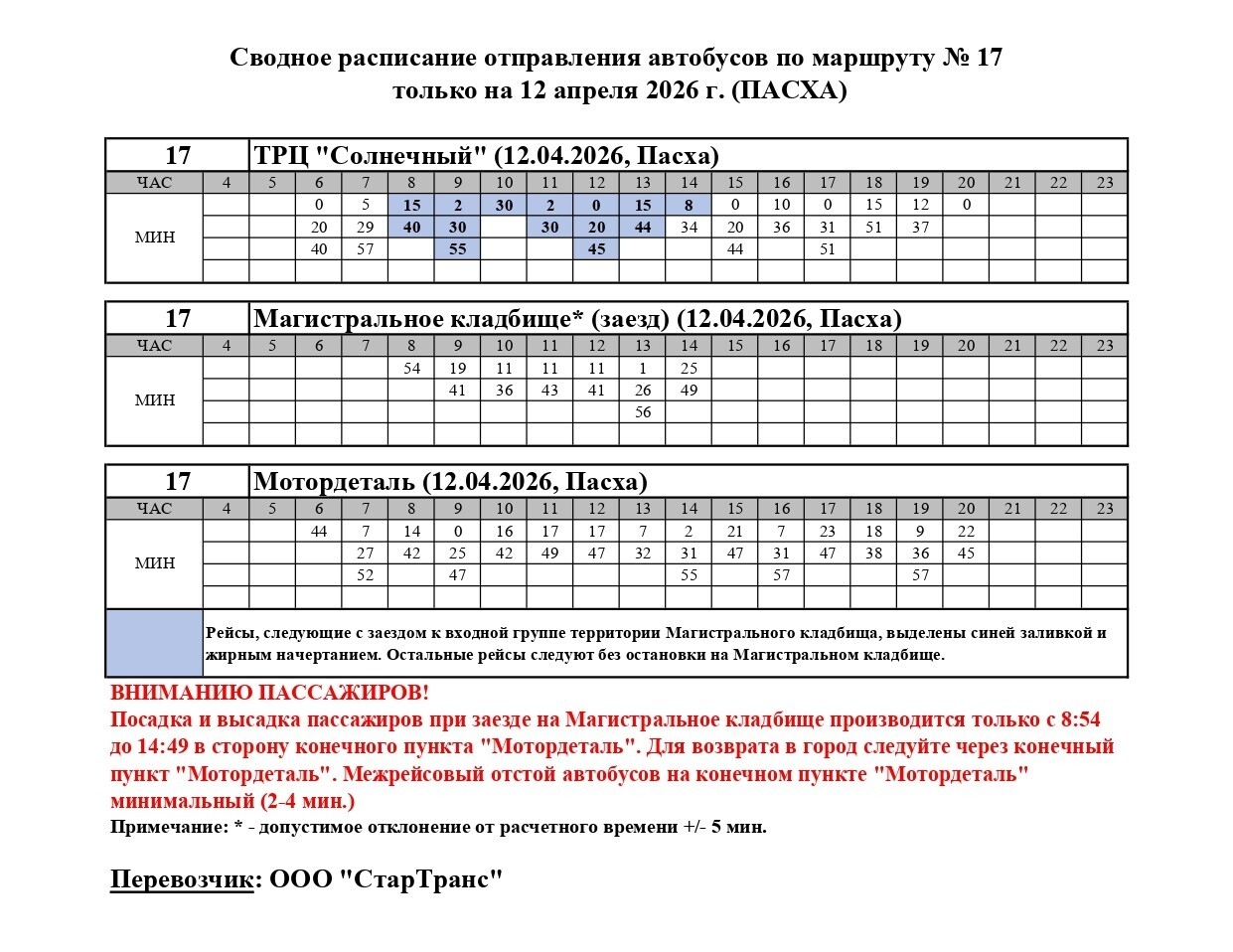 Стало известно, какие автобусы довезут костромичей до кладбища в Пасху
