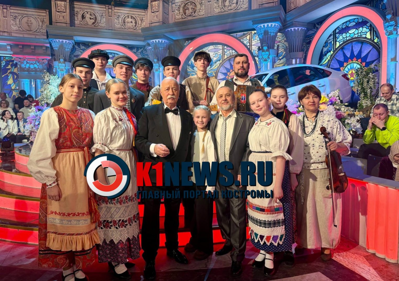 Нерехтчане с триумфом выступили на Поле чудес и закружили студию кадрилью