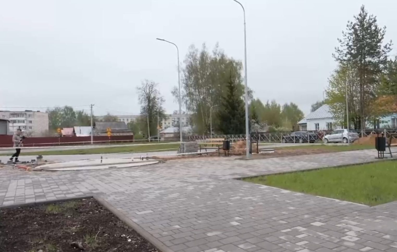 Жители старинного города Костромской области собрались плавать в фонтане, которого еще нет
