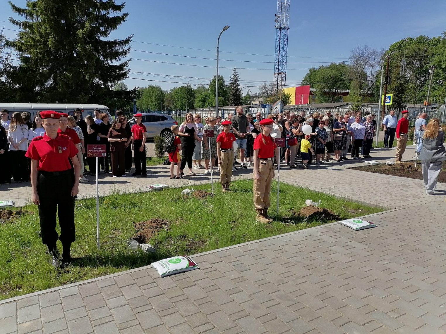 В Нерехте Костромской области высадили «Сад памяти» в честь погибших героев СВО