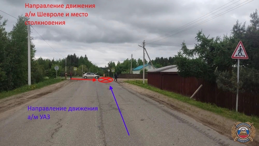 В Межевском районе водитель и пассажирка УАЗа пострадали в ДТП