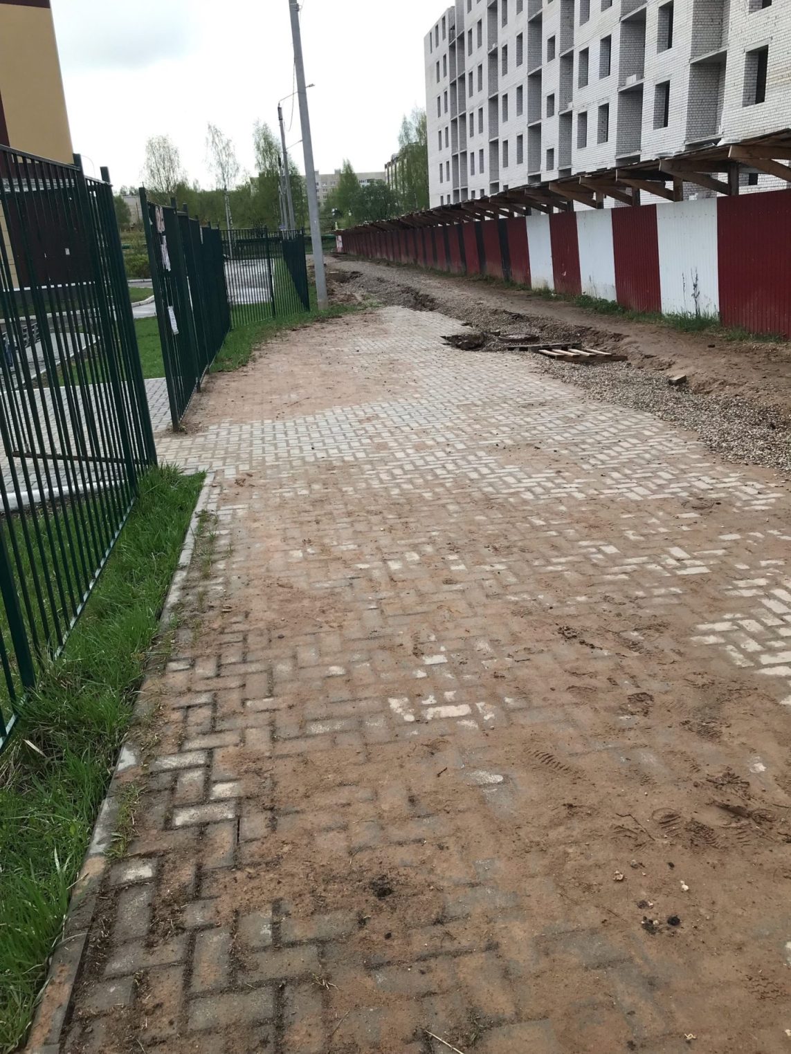 Костромичи ходят кругами из-за стройки